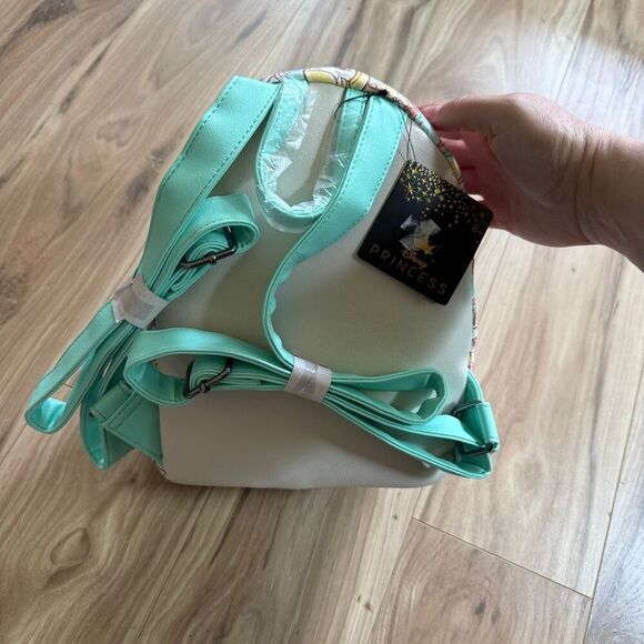 NWT Loungefly Womens Multicolor Disney Chibi Princess Mini Backpack Bag main image 4